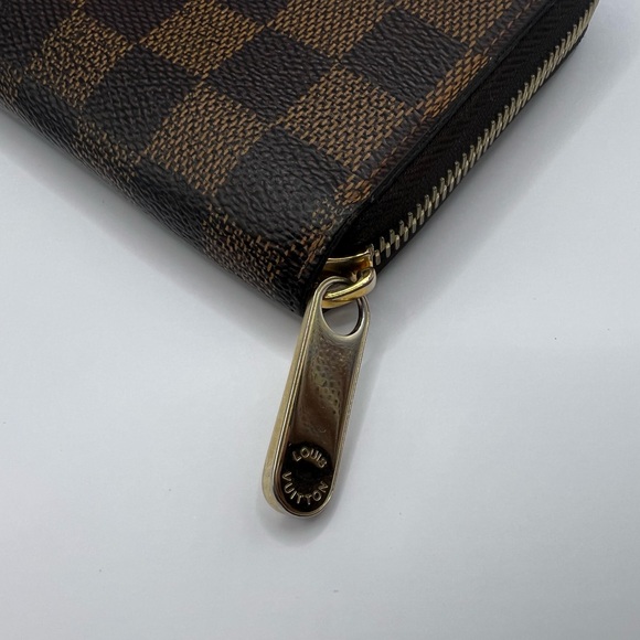 LOUIS VUITTON DAMIER EBENE ZIPPY WALLET - Picture 3 of 9